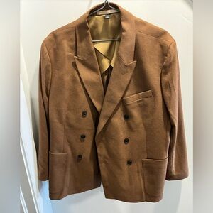 RW&CO. Tan Blazer with Button Detail
